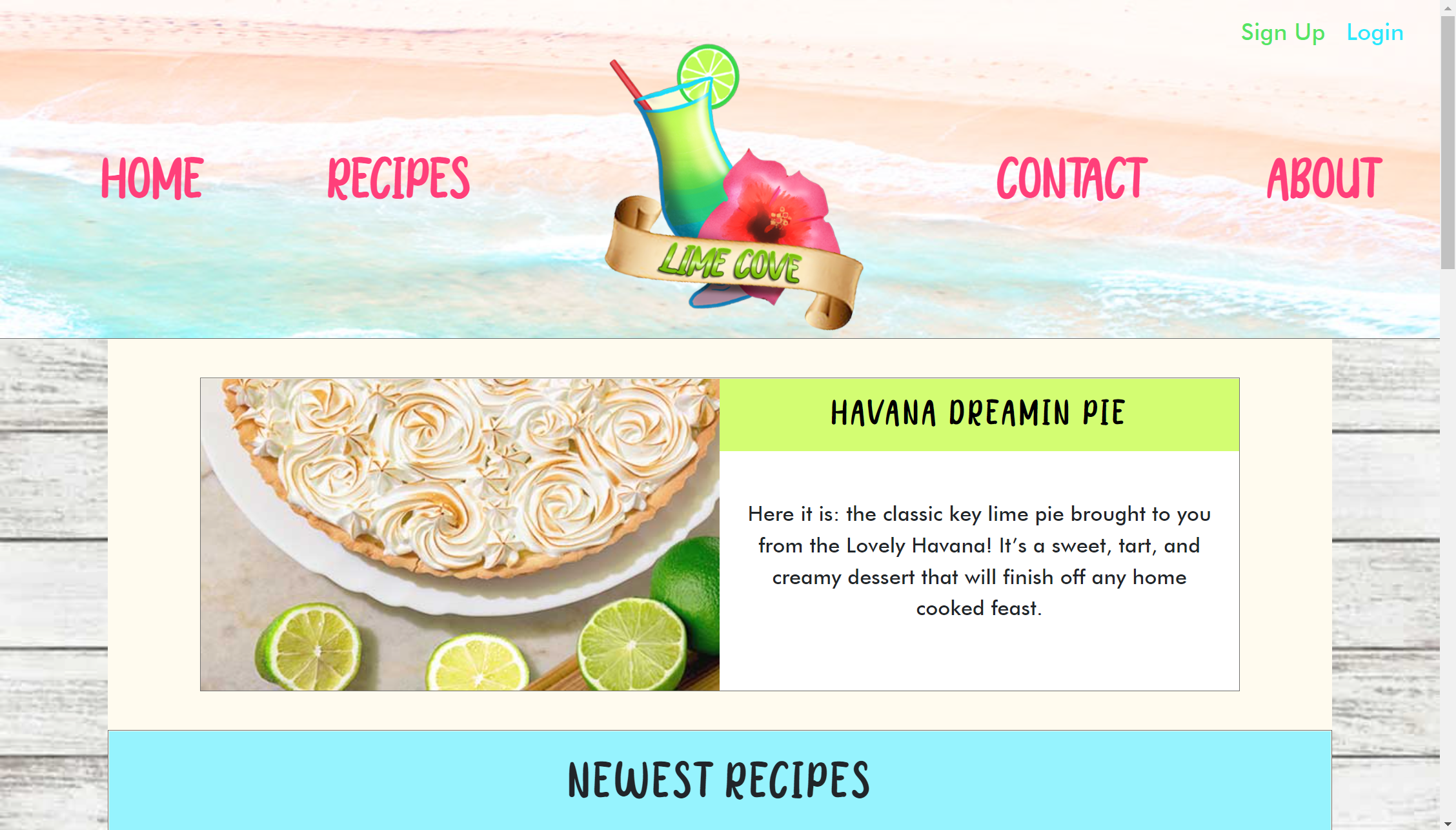 Lime Cove screenshot